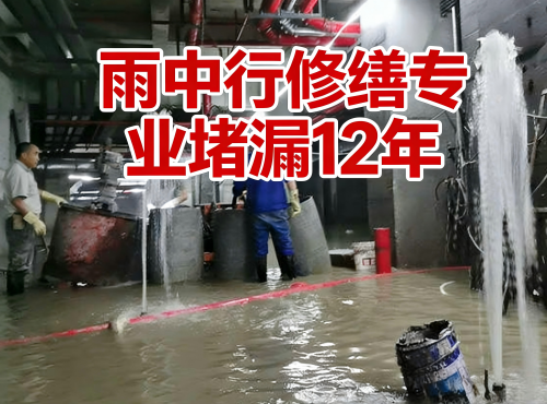 镇江地下室防水堵漏案例